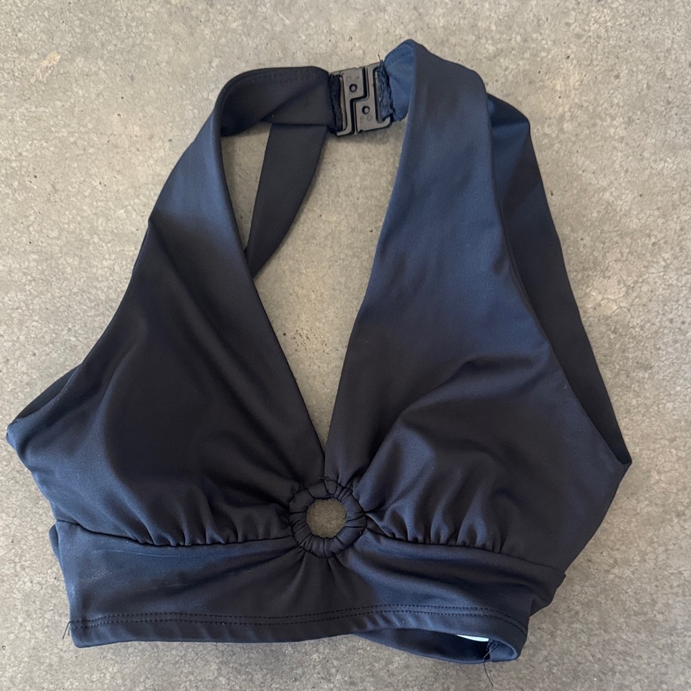 Tiger Friday Halter Neck Crop Top
